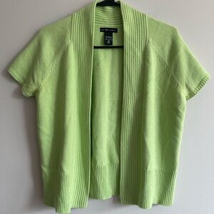 New York & Company Green Cardigan Sweater